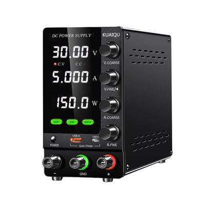 LinkMejor SPS-C-S Series Adjustable DC Power Supply OVP OCP 0-120V 150W 300W 360W 0-10A withKnob with Buzzer USB-A USB-C PPS PDO Port