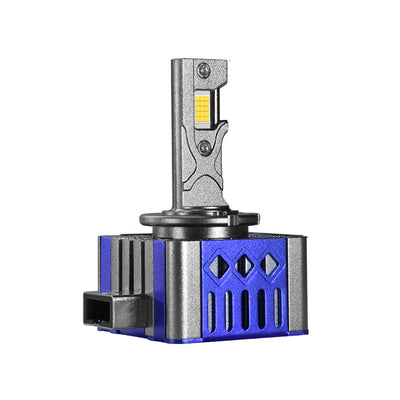 D1S D3S LED Headlight Bulbs 70W 15400LM 6500K CANbus Ready Plug-in-Play Conversion Kit