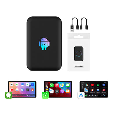 CarlinKit LITE s 3 in 1 Carplay Ai Box Module Android Auto Wireless Adapter Android 9.0 Bluetooth 5.4 for Streaming Music Movies Gaming
