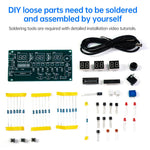 6-bit Digital Clock DIY Kit 51 Microcontroller Electronic Clock 6 bit Tube LED Display Module Suite Parts and Components DC5-12V