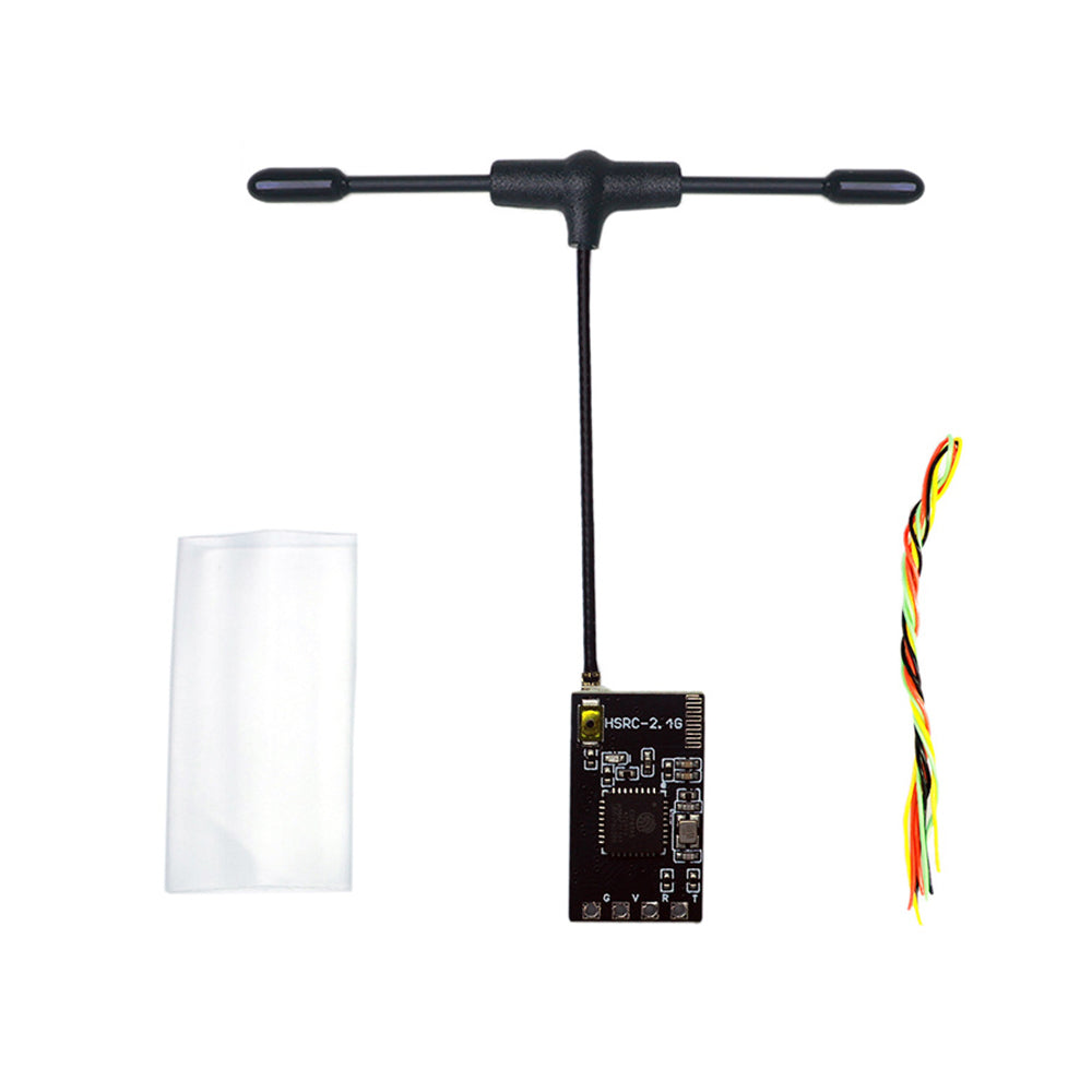 Sequoia RC HSRC ELRS 2.4GHz Receiver T-Antenna Support CRSF/SBUS Protocol for RC Drones Fixed-wing RC Aircraft