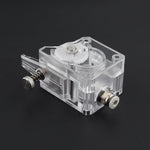 LinkMejor® DDB Extruder Transparent Version Dual Drive Extruder for 3D Printer
