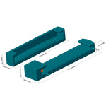 1 Pair Track Saw Guide Rail Mount Track Rack Organizer Guide Rail Holders Track Rack for Guide Rail