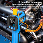 Handheld Infrared Thermometer IR07 IR07A IR07B Wide Temperature Range VA Screen High Precision Laser Adjustable Emissivity Industrial K Type Thermocouple Temperature Measurement