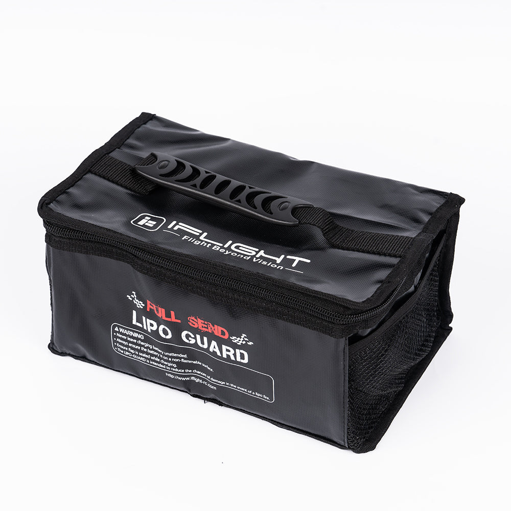 iFlight Portable Fireproof Explosion-proof Lipo Battery Safety Carry Bag Storage Bag Fire Resistant 255*170*115mm