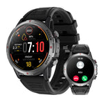 Weofly Explorer 1.43inch AMOLED Display AI Voice Assistant bluetooth Call Heart Rate Blood Pressure Blood Oxygen Monitor Sleep Monitoring Breathing Exercise Female Health Multi-sport Modes IP68 Waterproof Smart Watch