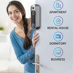 M65 WiFi Smart Video Doorbell HD Two Way Audio Full Color Night Vision Wireless Outdoors Security Visual Doorbell
