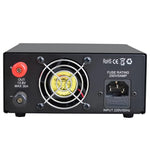 PS30SWIV Power Supply 13.8V / 9-15V DC 30A  Adjustable Voltage Output Low Noise LCD Display Dual voltage output High Power Linear Power Supply for Automotive and Communication Systems