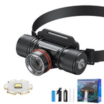 1500LM 40M Underwater Bright Diving Headlamp with 18650 Battery IPX8 Waterproof LED High Power Head Flashlight Scuba Head Light