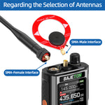 LinkMejor BJ-8300 10W Multi Band Handheld Radio bluetooth Programmable NOAA Weather Alert Spectrum Analyzer SW MW LW AM SSB CB Transceiver Two-way Radio Walkie Talkie