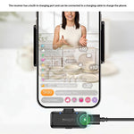 LinkMejor KR24 Hidden Lavalier Microphone Wireless Clip Mic AI 3 Level Noise Reduction 48kHz 24bit 50m Range 36H Total Battery for Live Streaming Vlog