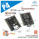 M5Stack M5Stamp ESP32P4 Module ESP32-P4NRW32 Embedded Module 16MB Flash 32MB PSRAM Dual-Core RISC-V MIPI CSI MIPI DSI USB OTG Ethernet SDIO