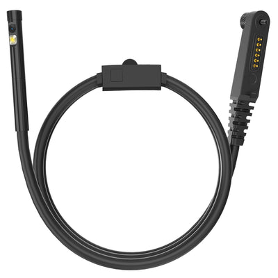 Ulefone 25 uSmart E02 HD 720P Mobile Phone Double Head Endoscope with Dual Camera 7 Dimmable LEDs IP67 Waterproof 2M Long for Devices with Usmart Expansion Connector for Ulefone Power Armor 18 18T 19 19T