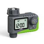 Rainpoint ITV0105 Outdoor Smart Irrigation Automatic Programmable Watering Irrigation Timed Irrigation LCD Display with Rain Delay/Manual
