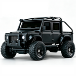 Z6761 1/43 2.4G 4WD for Land Rover 1993 110 Official Licensed Mini RC Car Rock Crawler Off-Road Climbing Pickup Truck LED Light Full Proportional Control Desktop Micro Vehicles Models Toys