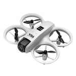 LinkMejor V66 WiFi FPV with Dual Camera 180° Electrically Adjustable Optical Flow Hover Automatic Obstacle Avoidance LED Light Circle Protection Kids Gifts 2.4G 4CH 6-Axis Remote Control RC Toys Drone Quadcopter RTF