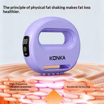 LinkMejor KAMQ-3082-T Multipurpose Massage Device High Frequency Vibration 5 Intensity Levels Type-C Fast Charging Hands Free Waist Strap for Neck Back Legs Muscle Recovery