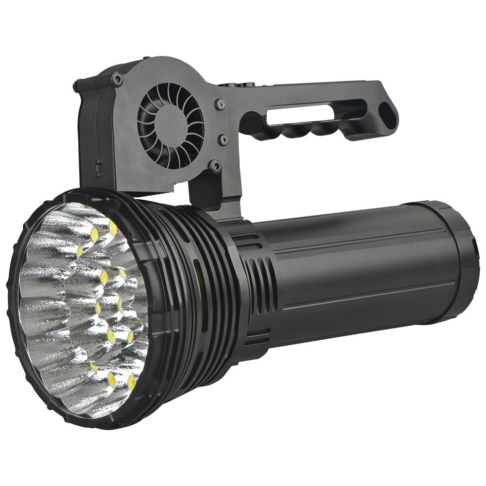 Haikelite AK24 230,000LM 1750M Powerful LED Flashlight Long Range Thrower Strong Light Type-C USB Rechargeable LED Torch With 21700 High Power Battery