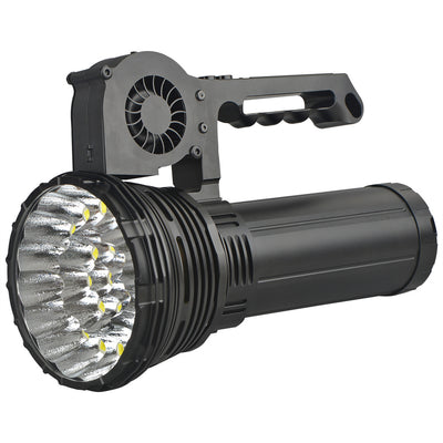 Haikelite AK24 230,000LM 1750M Powerful LED Flashlight Long Range Thrower Strong Light Type-C USB Rechargeable LED Torch With 21700 High Power Battery