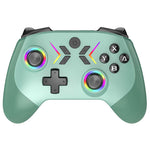 CM-618 Wireless bluetooth 5.3 Game Controller with Hall Effect Joysticks and Triggers RGB Lighting Mechanical Buttons Programmable Back Buttons 1000Hz Polling for Switch PC Steam iOS Android