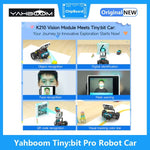 Yahboom Tiny Bit Pro AI Visual Robot Car K210 Module 200W Pixel Camera 2 Inch LCD Screen MakeCode Programming Autonomous Driving Sensor Kit