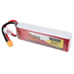 LinkMejor 11.1V 7000mAh 60C 3S LiPo Battery XT60 Plug for RC Drone