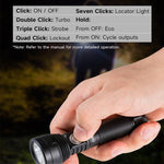 Lumintop GT NANO PLUS 1200LM 450m Throw EDC Flashlight 14500/14100 Battery LED Mini Torch Supported USB-C Rechargeable IPX8 Waterproof Compact Tactical Light