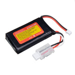 2Pcs LinkMejor 7.4V 400mAh 30C 2S LiPo Battery PH2.0 Plug for RC Drone