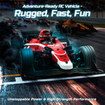 LinkMejor 9009E RTR 1/14 2.4G 4WD F1 Drift RC Car High Speed Formula On-Road Racing LED Light Full Proportional Control Metal Drive Shaft Vehicles Models Toys