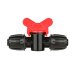 10pcs 16PE Pipe Valve for Garden Water Irrigation Lawn Flowering
