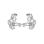 LinkMejor 14301 14302 14303 Front Rear Upper Down Arms Spart RC Car Parts 14210 14260 14250 14230 14220