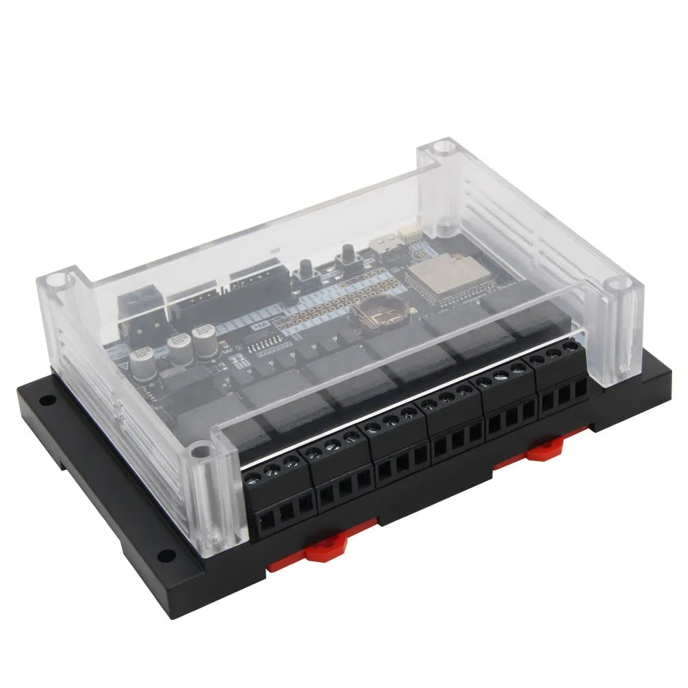 LinkMejor® T-Relay-S3 ESP32-S3 6-Way 6CH Relay Development Board ESP32-S3-WROOM-1U Wireless Module WiFi Bluetooth Expandable LCD Display
