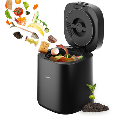 [US Direct] Karfo Ecostar S1 Smart Kitchen Waste Composter Eco-Friendly Electric Kitchen Compost Bin Sustainable Indoor Countertop Food Cycler