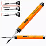 Wireless USB Soldering Iron 8W Adjustable Temperature 300-450°C Type-C Charging High-Capacity Battery Quick Heating Portable Soldering Tool with Accessories
