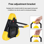 LinkMejor Solar Emergency Triangular Roadside Warning Light USB Super Bright LED Work Lights for Car Repairing Camping Hiking Hunting