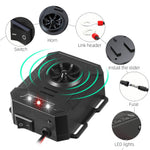 Smart Car Rodent Repeller Engine Ultrasonic Pest Control Intelligent Car Mouse Repellent Car Engine Compartment Ultrasonic Mouse Repellent