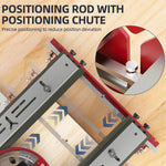 LinkMejor Rout-N-Plane Bench Top Board Mill Capacity Router Sled For Flattening & Surfacing Cutting Boards Glued-Up Panels
