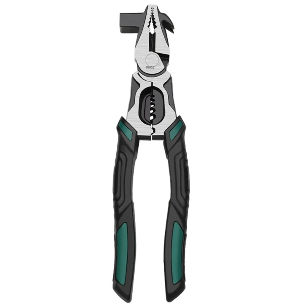 Multifunctional Fencing Pliers Tool 228mm High Carbon Steel Head Wire Cutters Ergonomic Rubber Handle for Home and Workshop Use