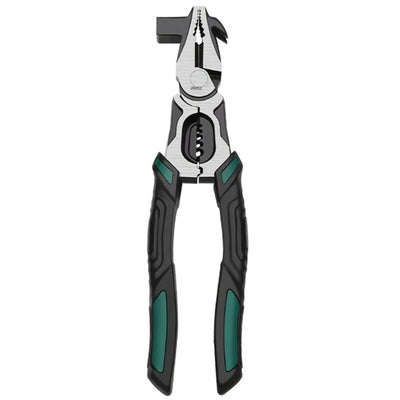 Multifunctional Fencing Pliers Tool 228mm High Carbon Steel Head Wire Cutters Ergonomic Rubber Handle for Home and Workshop Use