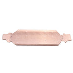 LinkMejor 124017 124019 1/12 RC Spare Alloy Chassis Car Bottom Plate 1823 Vehicles Model Parts