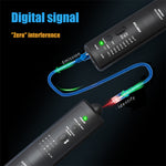 LinkMejor FWT8X Network Cable Tracker Detecteur RJ11/45 Lan Ethernet Phone Wire Tester Finder Telecom Tool electrified Work 60V
