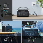 [US Direct] DaranEner NEOZ 300W Portable Power Station 179.2Wh/56000mAh LiFePO4 Battery, Fast Charging with 3 Input/6 Output Ports