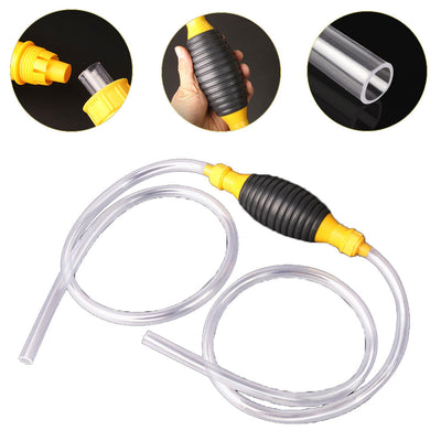 Hand Fuel Pump Car Fuel Tank Sucker Oil Transfer Fuel Pump Petrol Diesel Liquid Manual Pump Syphon Fuel Saver for Gas Gasoline