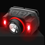 LinkMejor Strong Headlamp LED Head Light Built-In Battery Usb Charging New Wave Sensing Zoom Strong Head Light