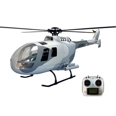 LinkMejor BO-105 450 Class 2.4G 6CH GPS Stabilized Scale RC Helicopter RTF With X2 Flight Controller