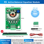 LinkMejor Active Balancer Module BAL Series Lithium Battery Equalizer 5A 8A Voltage Balancing Capacity Restoration Ternary Lithium Lithium Iron Phosphate 4S-24S Compact Design
