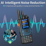 LinkMejor GP-889 Dual Mode Walkie Talkie Zello 4G Radio UHF 400-470MHz WiFi Bluetooth Type-C Long Range Dual PTT Buttons Ham Two Way Radio