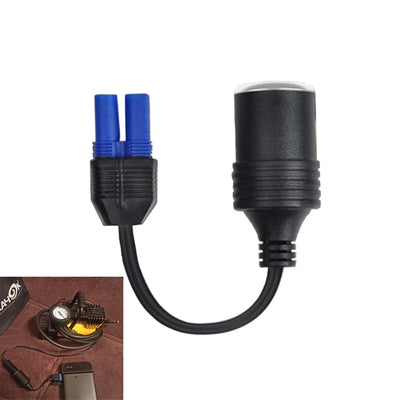 DC 12V EC5 Connector to Car Lighter Socket Adapter Cable for Car Jump Starter Battery Booster Universal