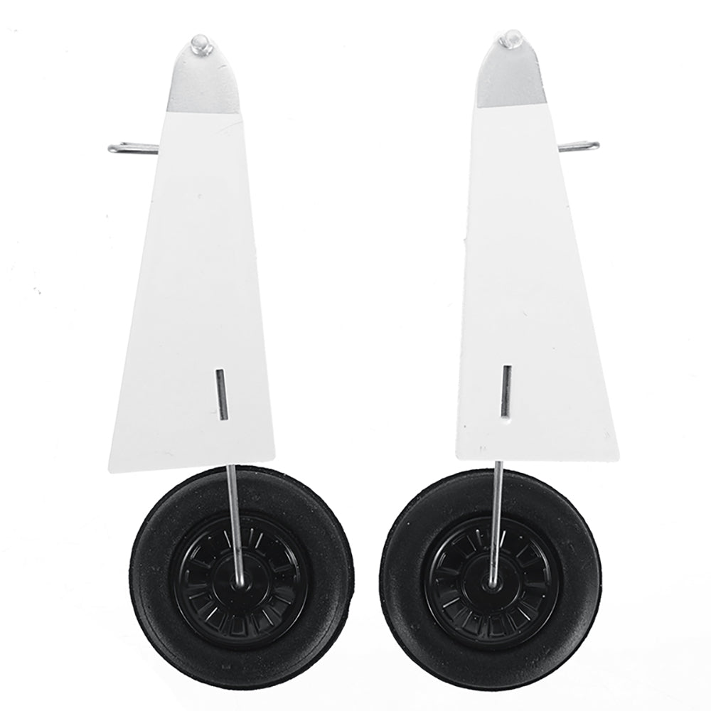 LinkMejor P-51D Miss Helen 500mm RC Airplane Spare Part Front Landing Gear Set Replacements