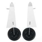 LinkMejor P-51D Miss Helen 500mm RC Airplane Spare Part Front Landing Gear Set Replacements